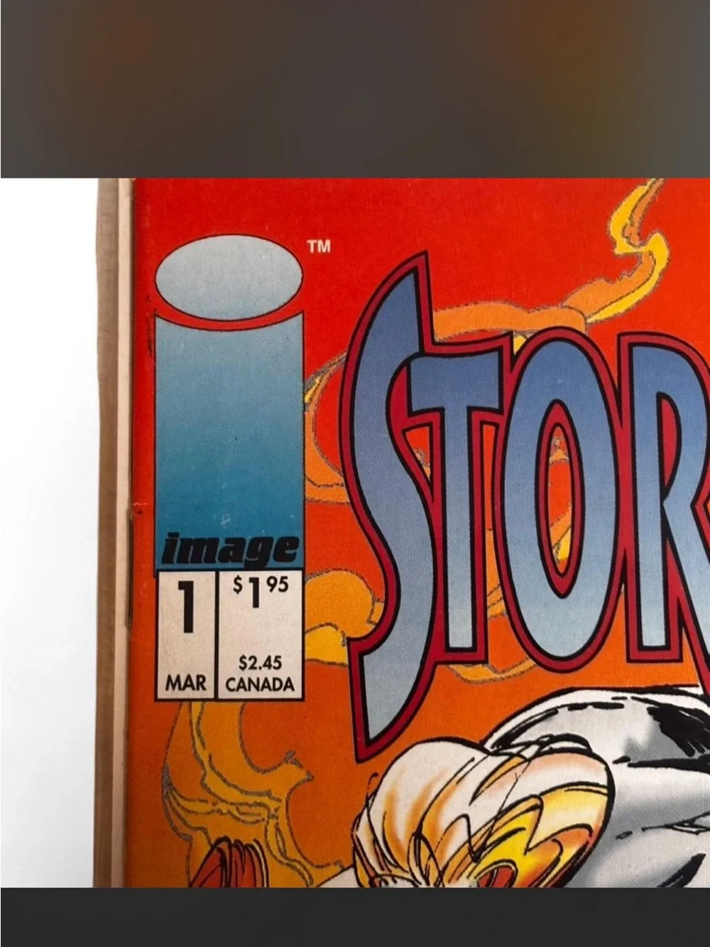 Stormwatch Comic Book - Orange Cover Edition